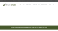 Desktop Screenshot of feldmann.adv.br