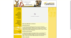 Desktop Screenshot of feldmann.at
